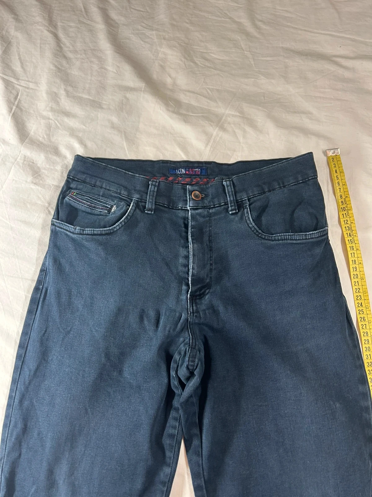 Chino vintage bleu marine icon – photo 5